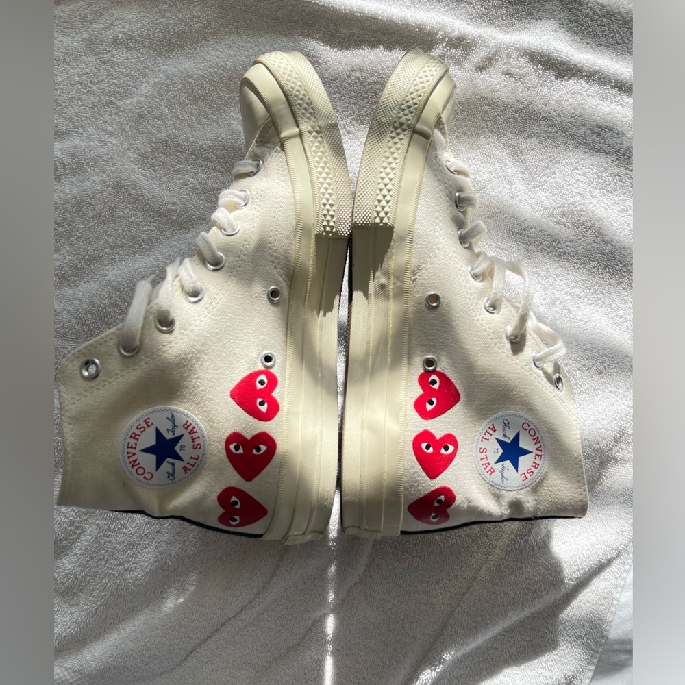 Comme des Garcons x Converse Play Chuck 70 Hi Multi Heart